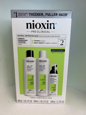 NIOXIN System Kit 1 , 2 , 3 , 4 , 5 , 6 NEW Packaging Scalp & Hair Treatment