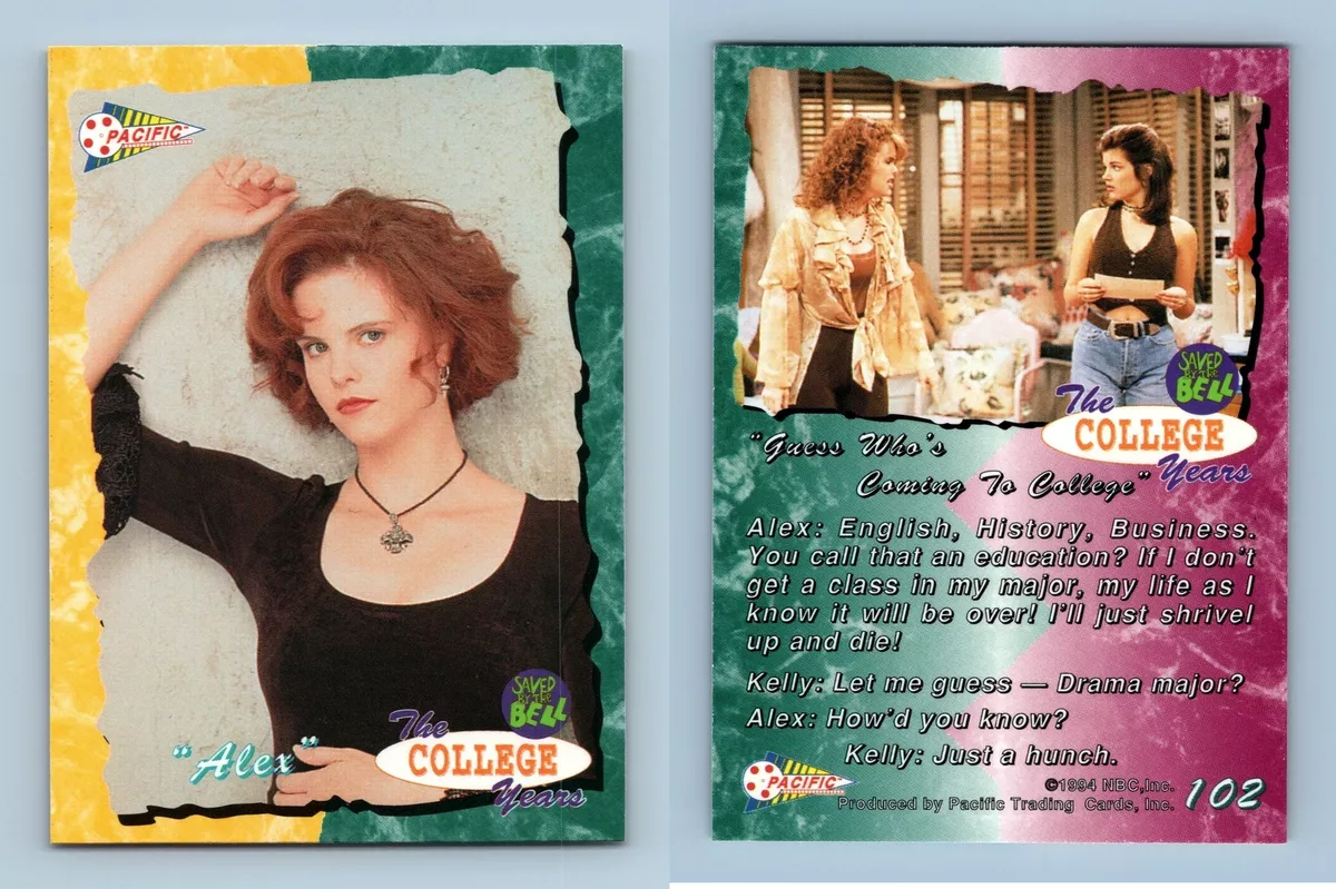 Alex Tabor 102 Saved By The Bell College Years 1994 Pacific Trading Card