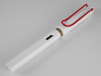 ペン/マーカー LAMY safari white red clip / black clip Lamy Safari White Red Clip Fountain Pen EF FREE SHIPPING WORLDWIDE