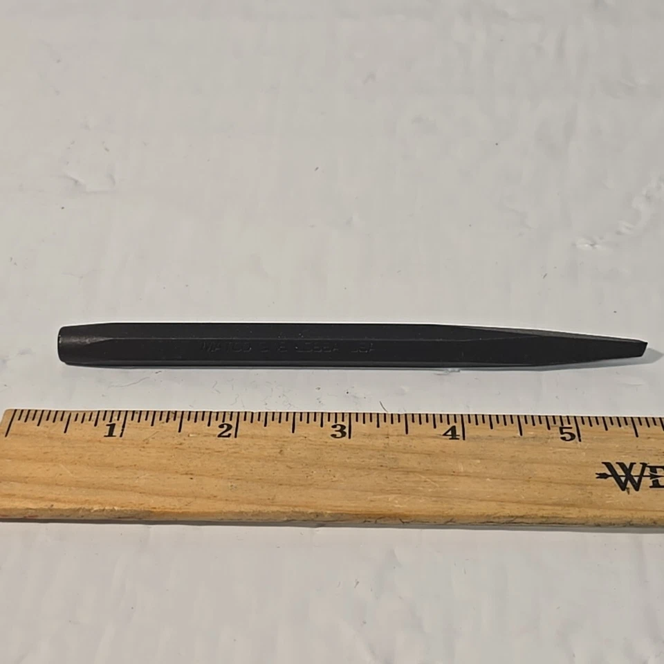 Matco Tools LD66A, 3/16" x 5-1/2" Diamond Point Chisel USA Made (AA) - Image 2 of 4