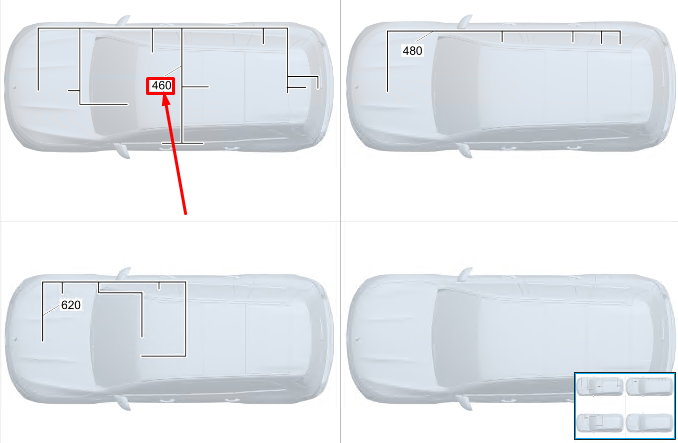 Neu MERCEDES-BENZ GLS X167 Abgassystem-Kabelbaum A1675406836 Original