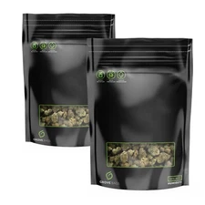 🔥 Grove Bags Window Pouch - TerpLoc Technology  - 1/4 Lb- 2 Pack 