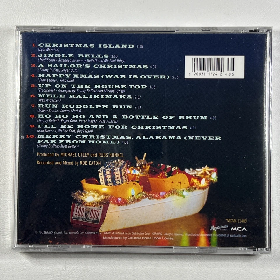 Jimmy Buffett “Christmas Island” CD/MCAD-11489 (Sealed) 1999 Foto 2 de 4