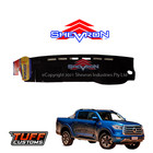 <!--F#f_0-->BLACK Dash Mat for GWM CANNON L 4x4 Dual Cab UTE with Coin TRAY 1604 9/2020-2025<!--F/-->