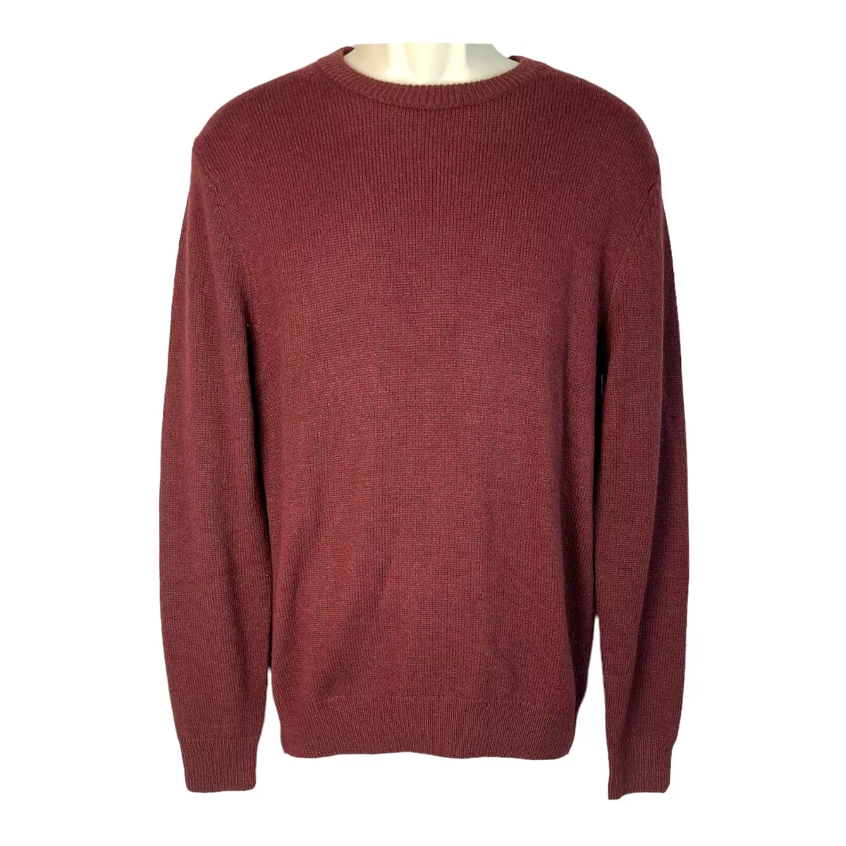 Dickies - Men's LS Solid Crew Neck Wool Knit Sweater
