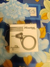 Master Lock Python Cable Lock w/ 6 ft Long 5/16th Dia. NOB. Fasting shipping 