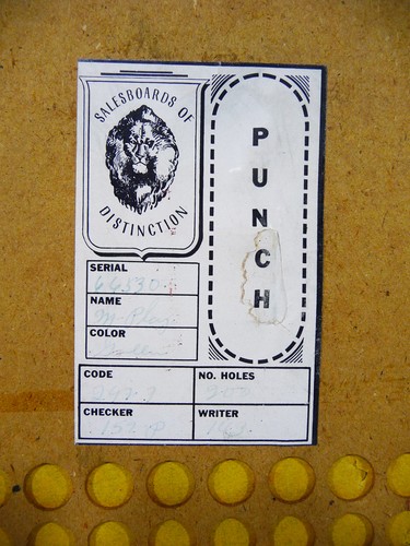 Vintage "SLIP OFF SHORE" Elvgren PUNCH CARD Game 1940's PIN-UP GIRL Stockings - Picture 4 of 4