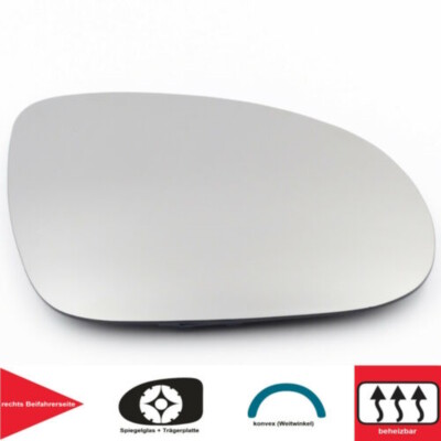 Spiegelglas rechts für VW Golf 5 + 6 Variant Sharan Passat 3C Skoda 1K0857522
