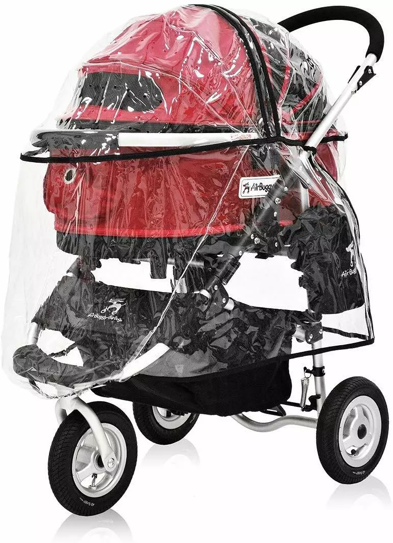 AirBuggy for Pet Rain Cover for Small Dog Stroller Accessories