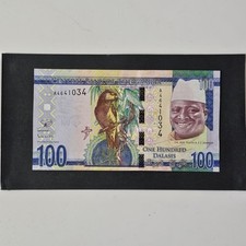 GAMBIA 100 Dalasis 2015 Banknote, Central Bank Of The, UNC P-35 (Lot #2262)