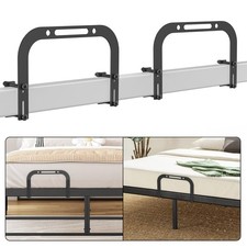 Mattress Slide Stopper, Non Slip Bed Frame Gripper Retainer Bar, 2 Pack