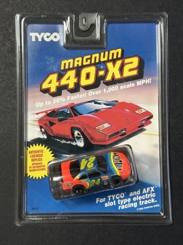 TYCO Magnum 440 X2 Jeff Gordon Dupont #24 NASACR HO Slot Car