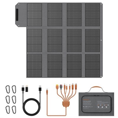 120W Solarmodule USB C 80W für Ecoflow River 3 für Anker SOLIX C300X kraftwerk
