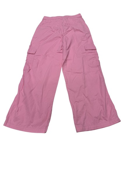 Lily Loves Womens Size 6 Pink Straight Cargo Pants Pockets Good Condition