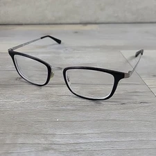 Ray-Ban Eyeglasses Mens RB 6373M 2502 52-20-145 Black Silver FRAMES ONLY