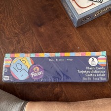Pacon Blank Flash Cards (2" x 3") - 1000/Pack FACTORY SEALED - MADE IN USA