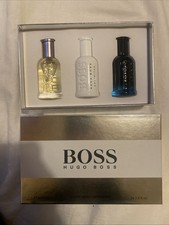 Boss Men’s Aftershave Brand New Sealed 3 X 30ml 3 Different Scents Gift Set