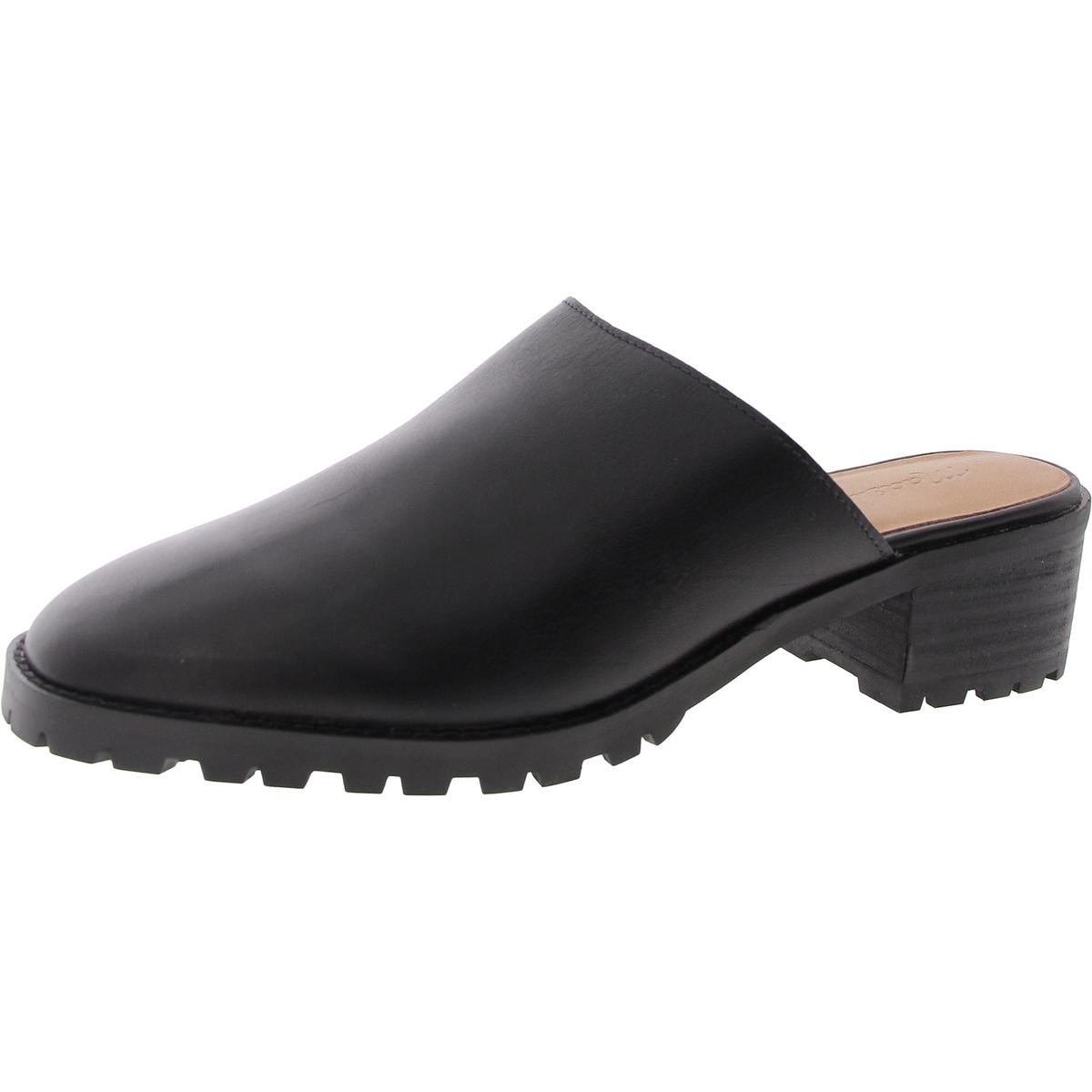 Женские черные шлепанцы из цельной кожи Madewell 75 Medium BM BHFO 9925 6790₽