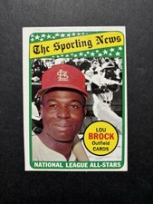 1969 Topps - Lou Brock #428 Cards Ex-exmt