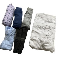 Hanes Womens Briefs Cotton Tagless Breathable Size L/7 Multicolor