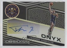 2020 Panini Obsidian Onyx Electric Etch Yellow 10/10 Facundo Campazzo Auto 0a16