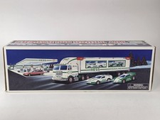 1997 Hess Toy Truck and Racers NEW