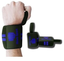 MoveSpark Fasce Polsi Palestra – Polsini Regolabili con Passante per Pollice,...