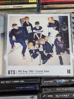 BTS MIC Drop / DNA / Crystal Type B JAPAN CD + DVD K-Pop 