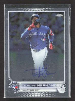 2022 Topps Chrome Teoscar Hernandez #CVA-TH