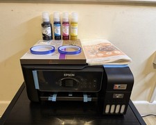 Standard Sublimation Printer Bundle: Epson ET-2871 + Papers + Ink + Tape