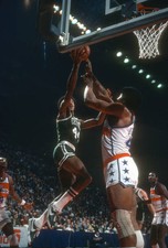 Dave Bing Boston Celtics goes in for a layup over Wes Unseld Washi- Old Photo