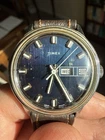 Vintage Timex Mercury Day Date Watch 16851 02774 [1974] Ticks Spares Or Repair