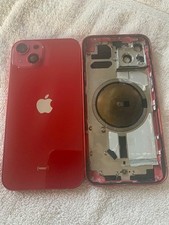 Apple iPhone 13 rear housing back glass chasis red  C 
