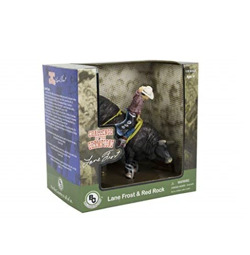 Big Country Toys 1/20 Scale Lane Frost and Red Rock