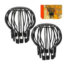 6 X Down Pipe Filter Leaf Debris Dirt Protecter Outdoor Drain Cover Gutter Block