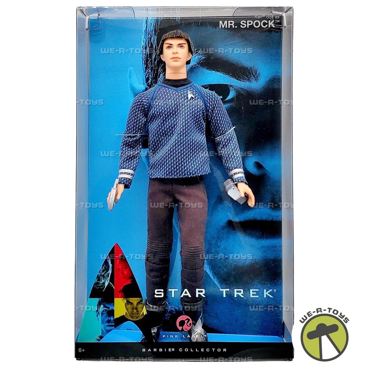 Ken as Mr. Spock Star Trek Pink Label Barbie Collector Doll