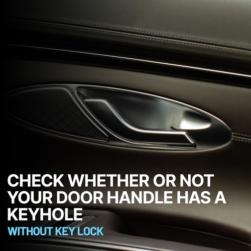 Interior Door Handle For 2007-13 Chevrolet Silverado 1500 Big Hole Black Chrome - 第 16/19 張圖片