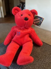 Salvinos Bamm Beanos Sammy Sosa Red 21 Bean Bag Bear Plush NWT Cubs MLB Toy