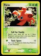 Paras 72/112 FireRed & LeafGreen Common #1 on eBay