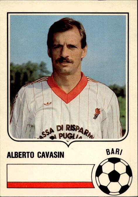 Figurina Forza Goal Perfetti 1985/86 # BARI/14 Alberto Cavasin Bari