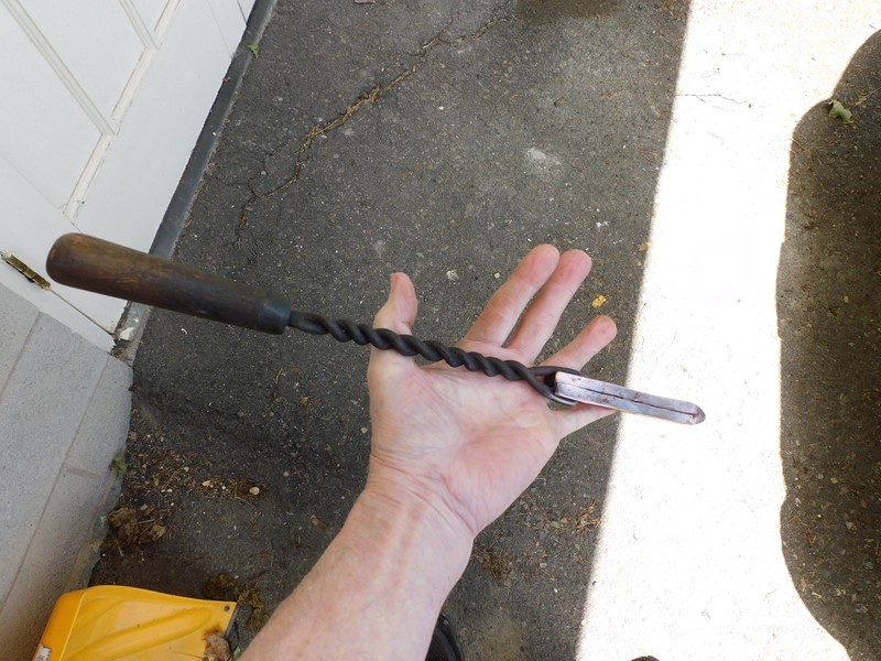 VINTAGE COPPER END SOLDERING IRON TOOL