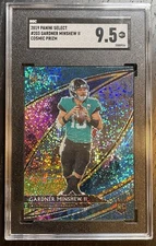 2019 Select Gardner Minshew Field Level Cosmic Prizm SSP RC SGC 9.5 - Jaguars
