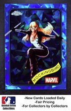 2025 Topps Chrome Sapphire Edition Marvel #37 Mockingbird SHIELD