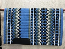 NEW ZEALAND WOOL WESTERN SHOW SADDLE BLANKET PAD NEW 42x34