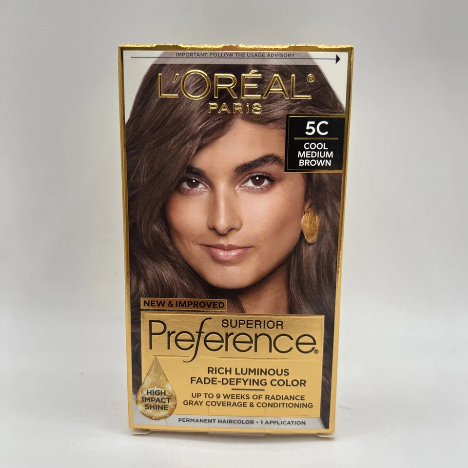 L’Oréal Superior Preference 5C Cool Medium Brown 6 Pack - Image 2 of 4