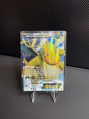 POKEMON DRAGONITE EX FULL ART 108/111 XY FURIOUS FISTS HOLO LP/MP