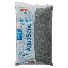 Zolux Aquasand Black Basalt 5kg 1-4mm Ghiaia Nera per Acquari Dolce
