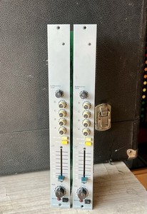 pair vintage 1982-83 Neotek Series I submaster console strips modules