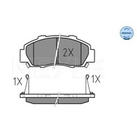 Meyle BremsbeläGe Vorne FüR Honda CR-V I Accord Vi Coupe Rover 600