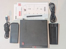 Lenovo M715q Tiny AMD PRO A6-8570E, 8GB 2x4GB RAM, Stand, PSU, Wifi, Win10 OEM